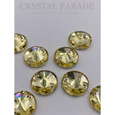 Limited Edition - Zodiac Rivoli Sew on Stone - Jonquil