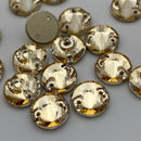 Zodiac Rivoli Sew on Stone - Golden Shadow