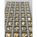 Zodiac Rivoli Sew on Stone - Golden Shadow
