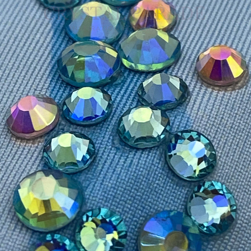 Luna Non Hotfix Rhinestones - Aquamarine AB