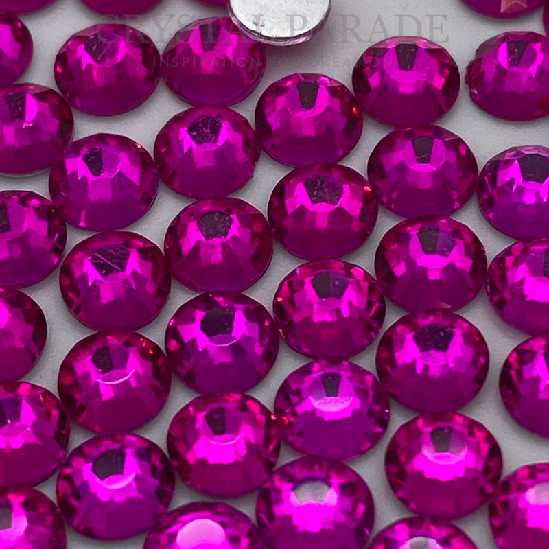 Luna Non Hotfix Rhinestones - Ruby Pink