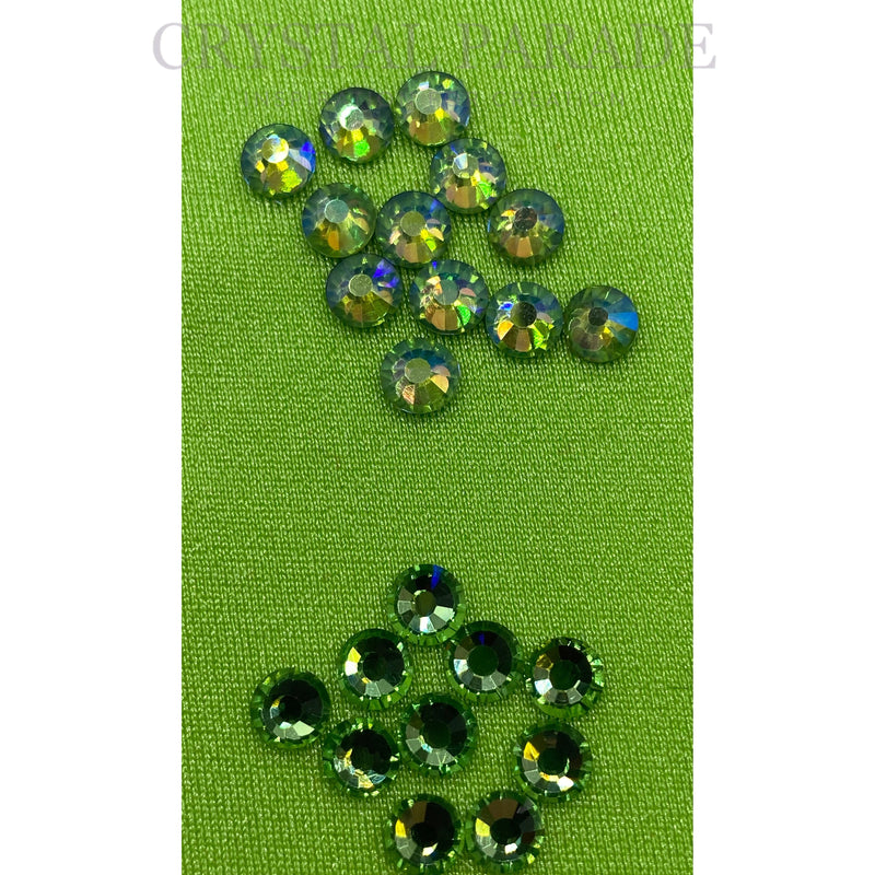 Luna Non Hotfix Rhinestones - Light Peridot