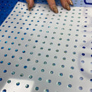 Rhinestone Placement Guidance Grid Stencils - Straight Lines SS20 (5mm)