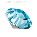 Preciosa Maxima Foiled Chaton Aqua Bohemica SS39 - Pack of 12