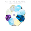 Preciosa Flower Beads AB