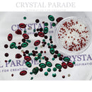 Preciosa and Swarovski Crystal Mix - Mistletoe & Wine + Caviar Beads