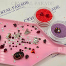 Preciosa LOVE Mix - Pack of 100 inc. Swarovski Hearts + FREE Caviar Beads