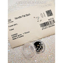 Swarovski 4x2mm Non Hot Fix Navette - Pack of 6 Clear