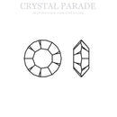 Preciosa Channel Maxima Crystals (UNFOILED) - Honey (6mm) x50