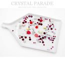 Preciosa Crystal Mix Pack of 100 - Strawberry Punch