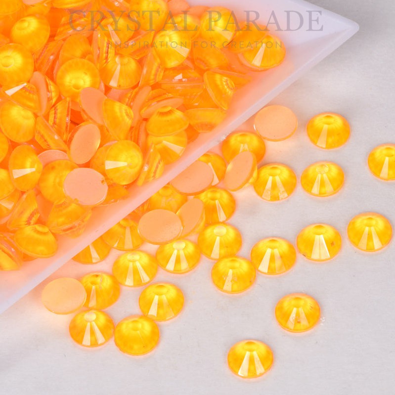 DISCONTINUED - Zodiac Non Hotfix Crystals - Neon Orange