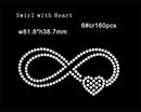 Bespoke Custom Rhinestone Transfer - VIOLA