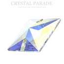 Swarovski 3240 Square Sew on Stone - AB