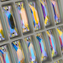 Zodiac Crystal Baguette Sew on Stone - AB