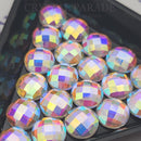 Zodiac Crystal Chessboard 8mm Pack of 20 - AB