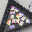 Zodiac Crystal Rectangle 6 x 8mm Pack of 20 - AB