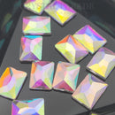 Zodiac Crystal Rectangle 6 x 8mm Pack of 20 - AB