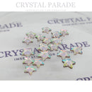 Zodiac Crystal Star Shape AB Various Sizes - Pack of 20