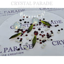 Preciosa Crystal Mix - Pack of 100 Painting Red Roses