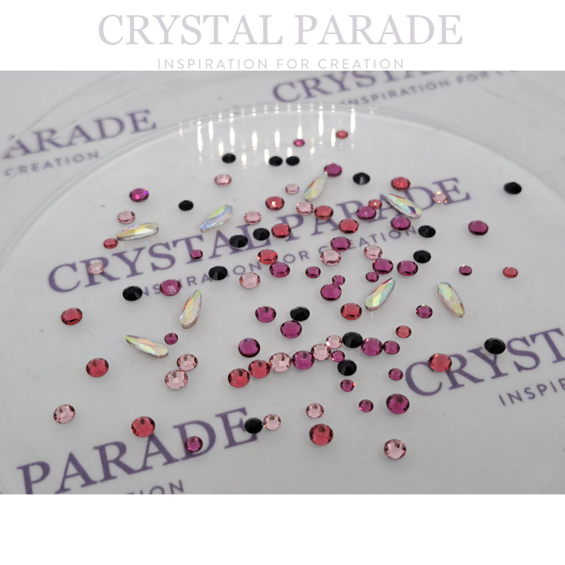 Preciosa Crystal Mix - Pack of 100 Pink Croquet