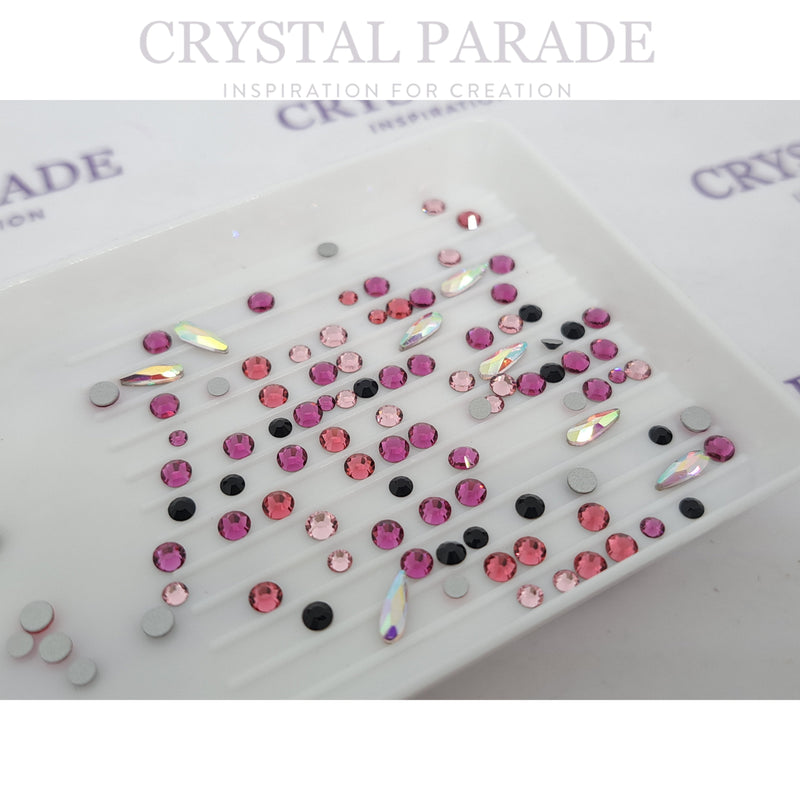 Preciosa Crystal Mix - Pack of 100 Pink Croquet