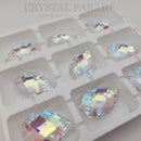 Almond Chandelier Crystals - AB