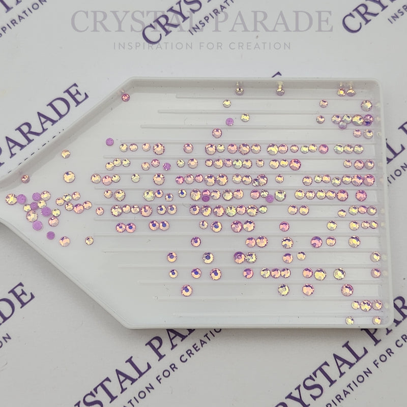 Zodiac Crystals Mixed Sizes Pack of 200 - Amethyst Luminous Opal