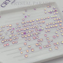 Zodiac Crystals Mixed Sizes Pack of 200 - Amethyst Luminous Opal