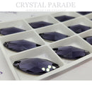 Zodiac Crystal Navette Sew on Stone - Amethyst