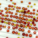 Zodiac Crystals Mixed Sizes Pack of 200 - Anchor Red Mocha Opal