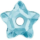 Swarovski 3754 Star Flower Sew on Stone - Aquamarine