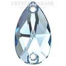 Swarovski 3230 Peardrop Sew on Stone - Aquamarine