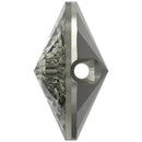 Swarovski Rivoli Buttons - Black Diamond
