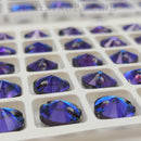 Zodiac Rivoli Sew on Stone - Bermuda Blue