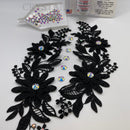 Zodiac Costume Applique Pair - Black
