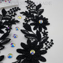 Zodiac Costume Applique Pair - Black