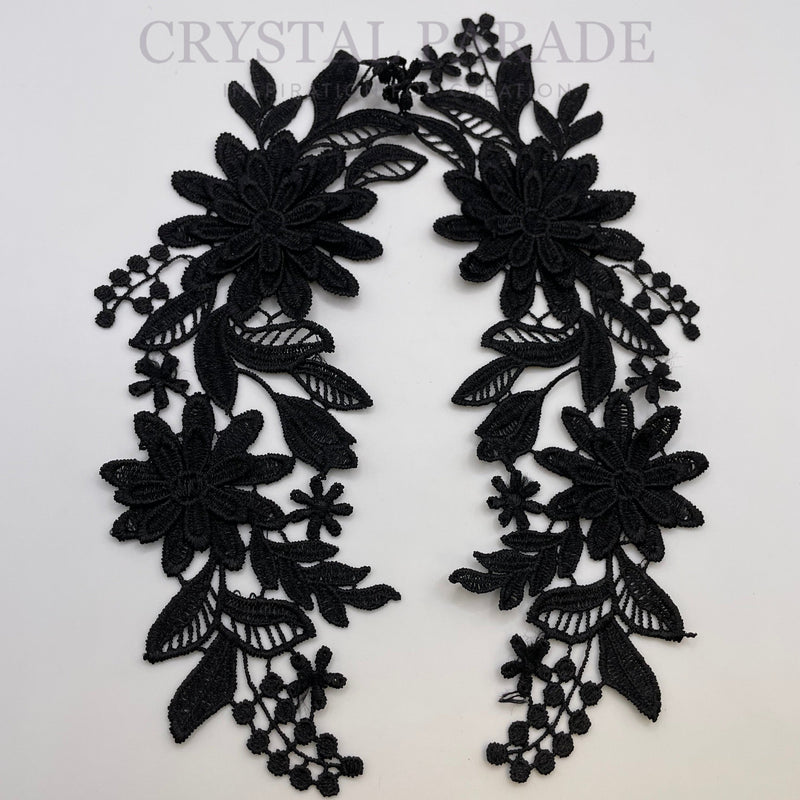 Zodiac Costume Applique Pair - Black