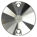 Swarovski 3200 Rivoli Sew on Stone - Black Diamond