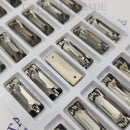 Zodiac Crystal Slim Baguette Sew on Stone - Black Diamond