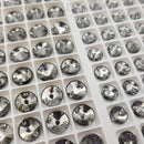 Zodiac Rivoli Sew on Stone - Black Diamond