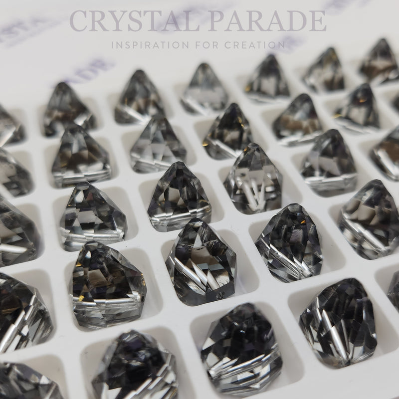 Zodiac Crystal Spike Sew on Stone - Black Diamond