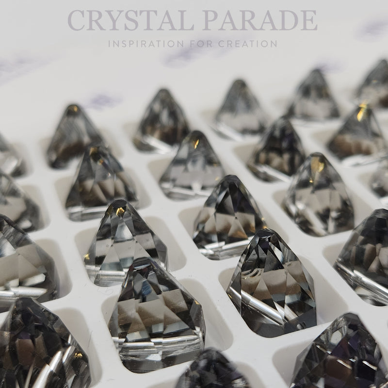 Zodiac Crystal Spike Sew on Stone - Black Diamond