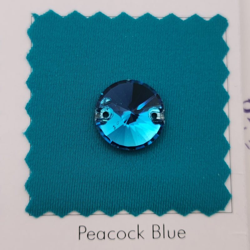 Zodiac Sew on Stone Rivoli - Blue Zircon