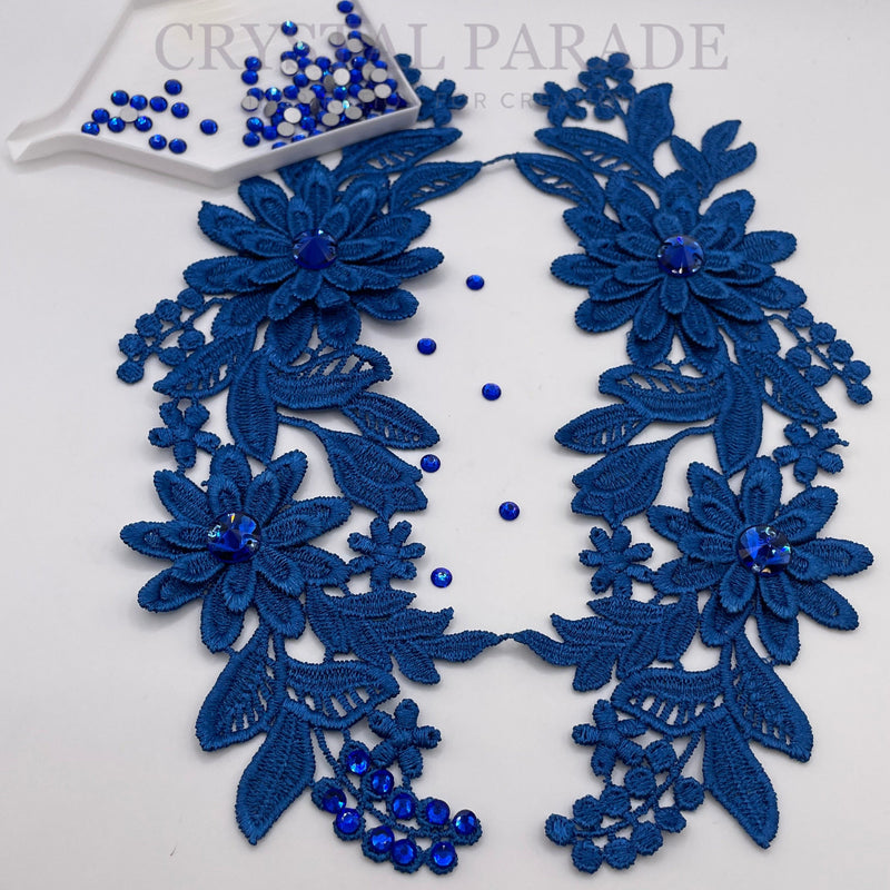 Zodiac Costume Applique Pair - Blue