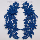 Zodiac Costume Applique Pair - Blue