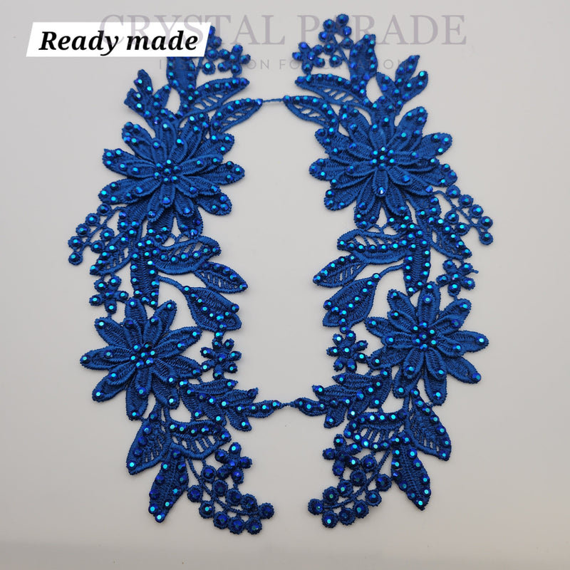 Zodiac Costume Applique Pair - Blue