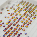 Zodiac Crystals Mixed Sizes Pack of 200 - Blue Volcano