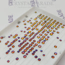 Zodiac Crystals Mixed Sizes Pack of 200 - Blue Volcano