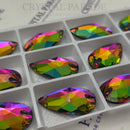 Limited Edition - Zodiac Crystal Peardrop Sew on Stone - Blue Volcano