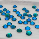 Luna Non Hotfix Rhinestones - Blue Zircon AB